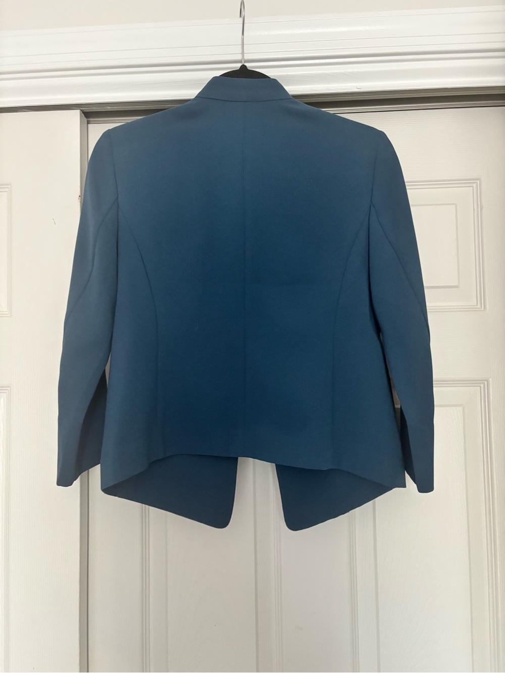 Ann Taylor Factory Tailored Teal Women's Blazer Jacket